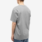 Isabel Marant Men's Hanorih Foil Logo T-Shirt in Grey