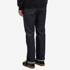 Loewe Men's Straight Jeans in Raw Denim