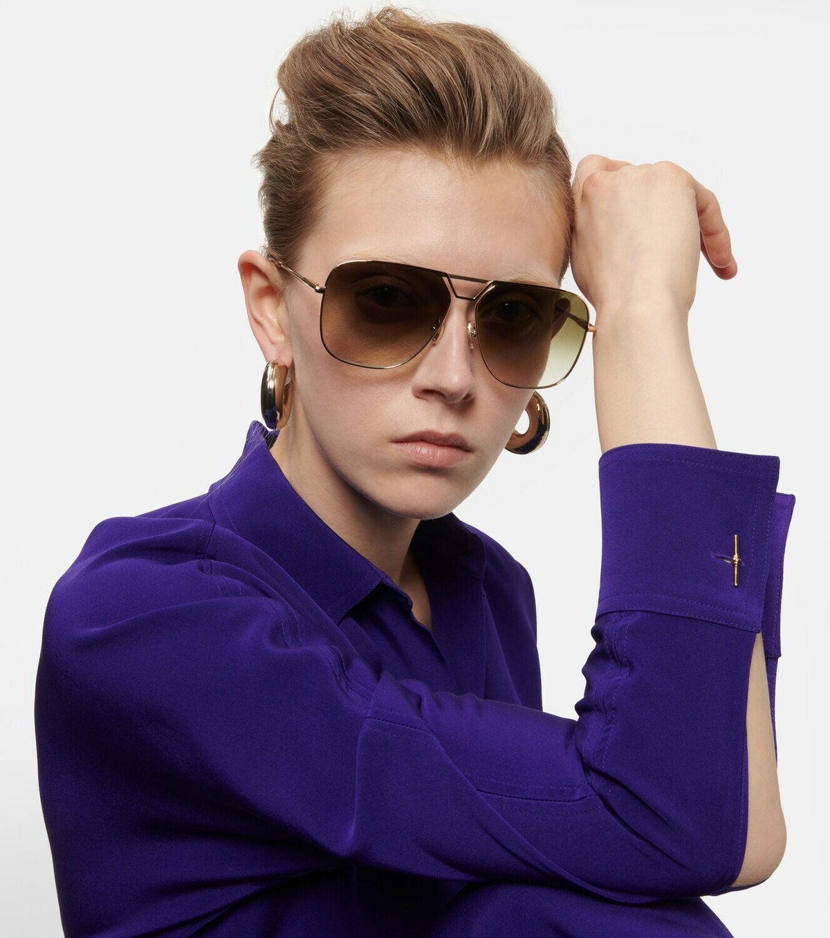 victoria beckham aviator sunglasses