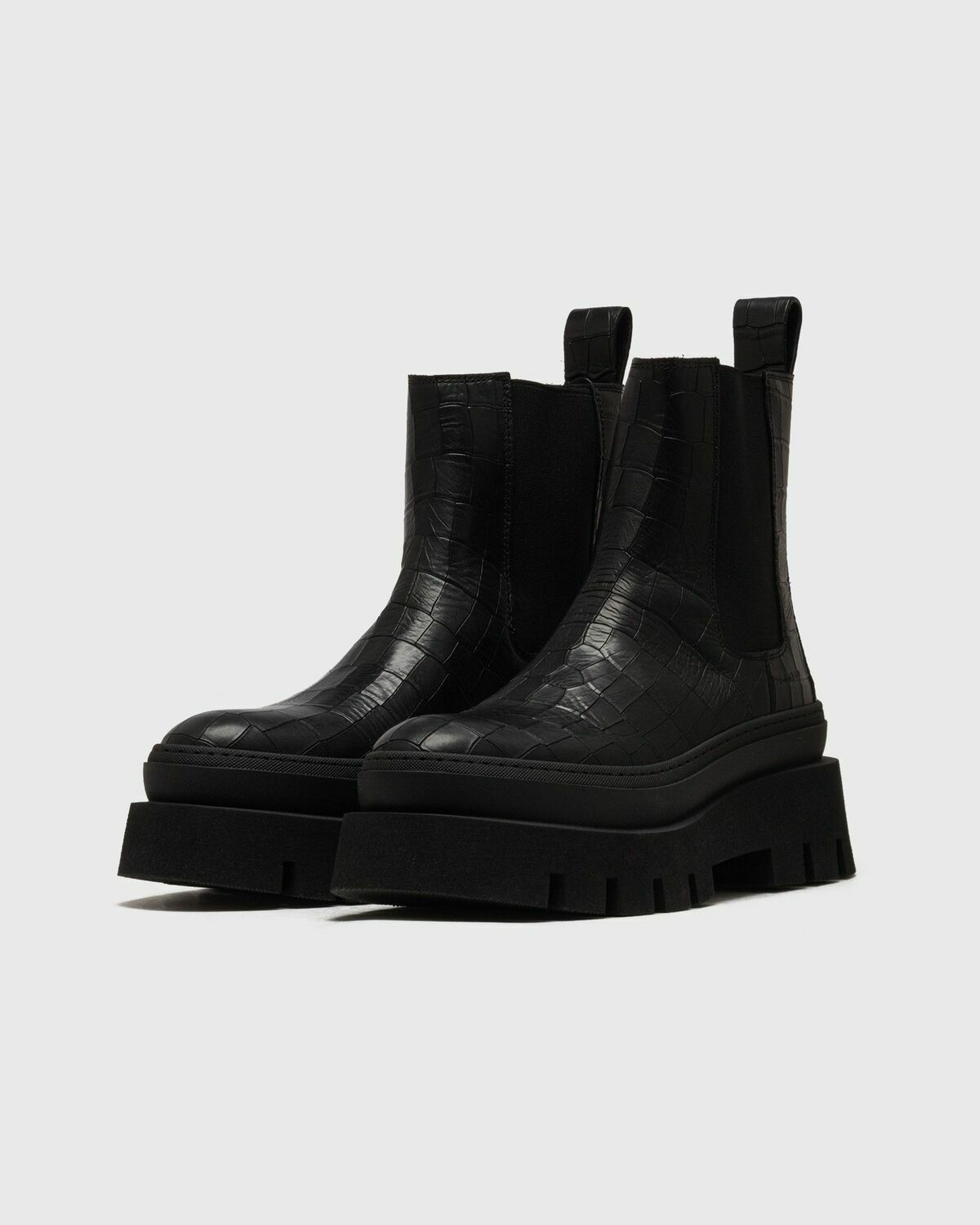 Copenhagen Studios CPH686 croco leather Black Womens Boot