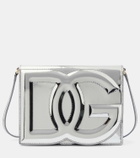 Dolce&Gabbana DG mirrored leather crossbody bag