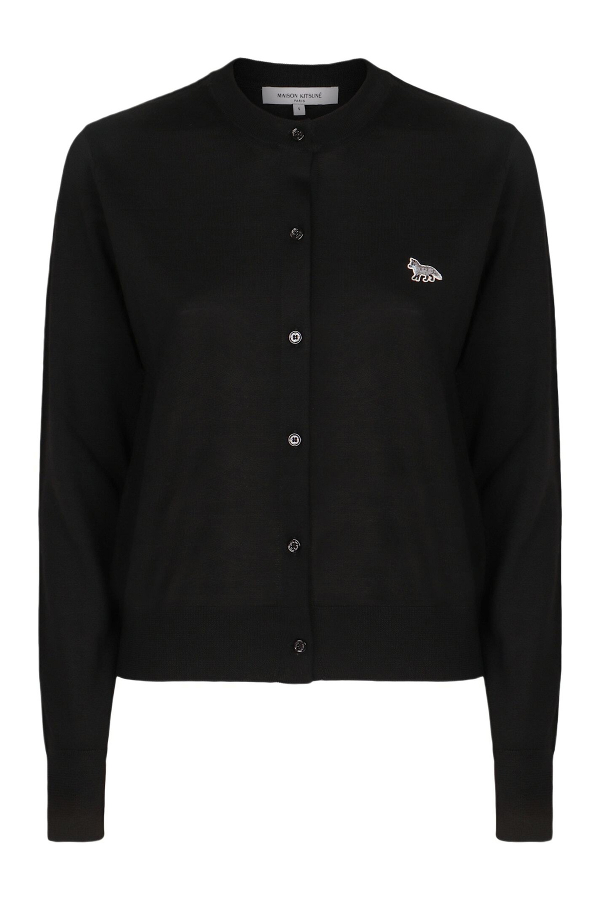 Maison Kitsuné Double Fox Head Patch Adjusted Cardigan Maison Kitsune