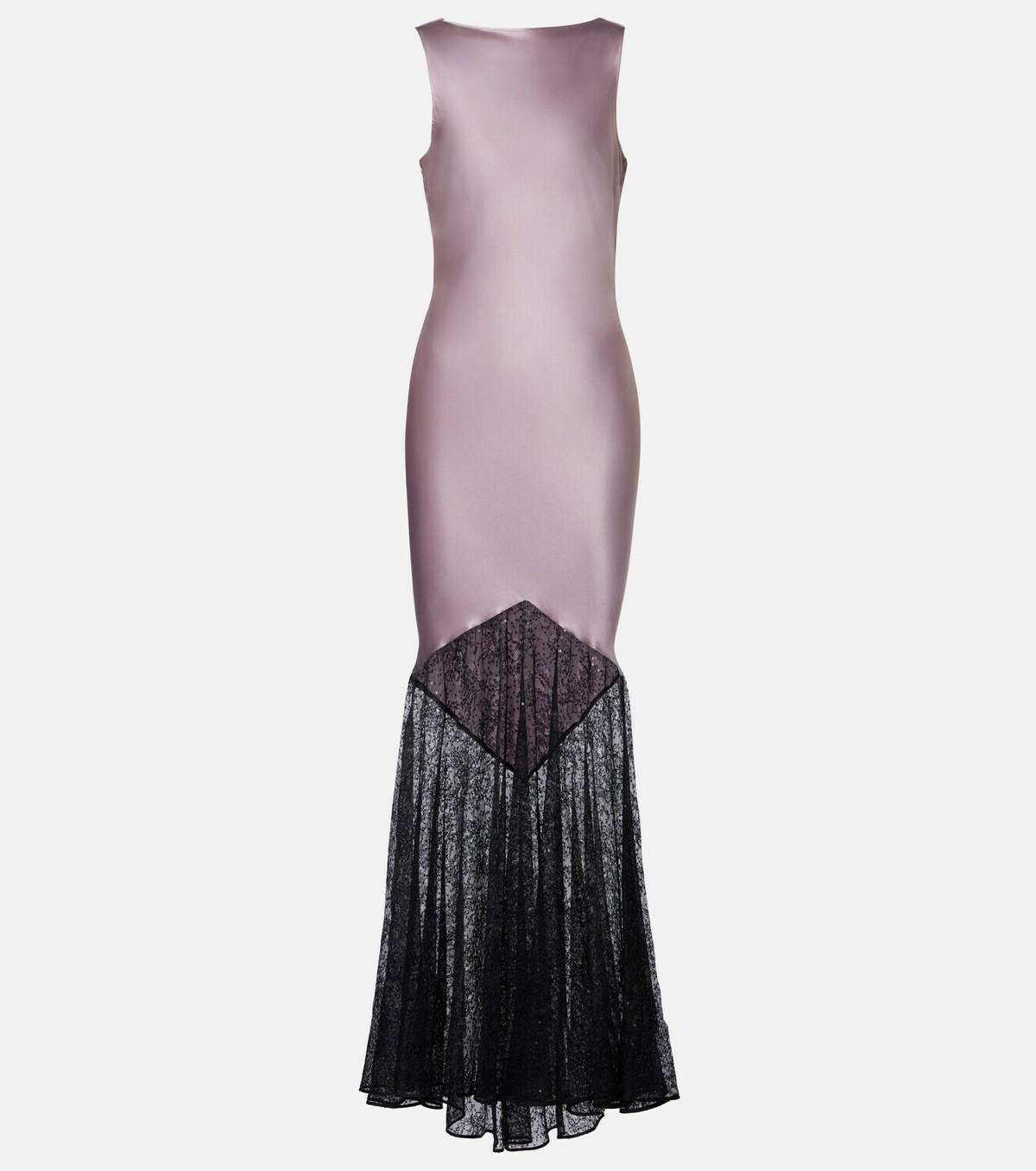 Nina Ricci Silk-blend gown
