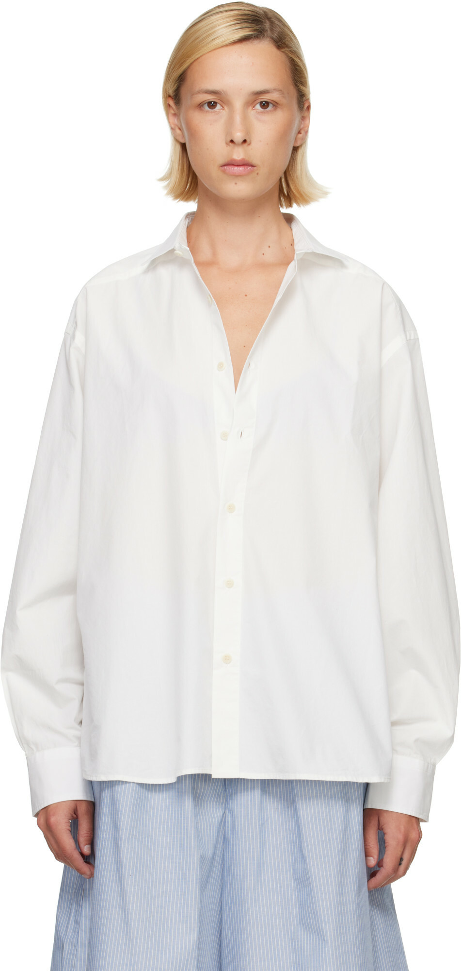 Baserange Off-White Claude Shirt