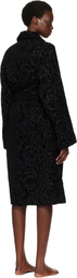 Versace Gray Barocco Bathrobe