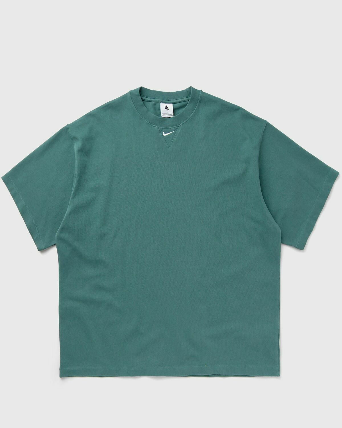 Nike Solo Swoosh Short Sleeve Heavyweight Tee Blue Shortsleeves