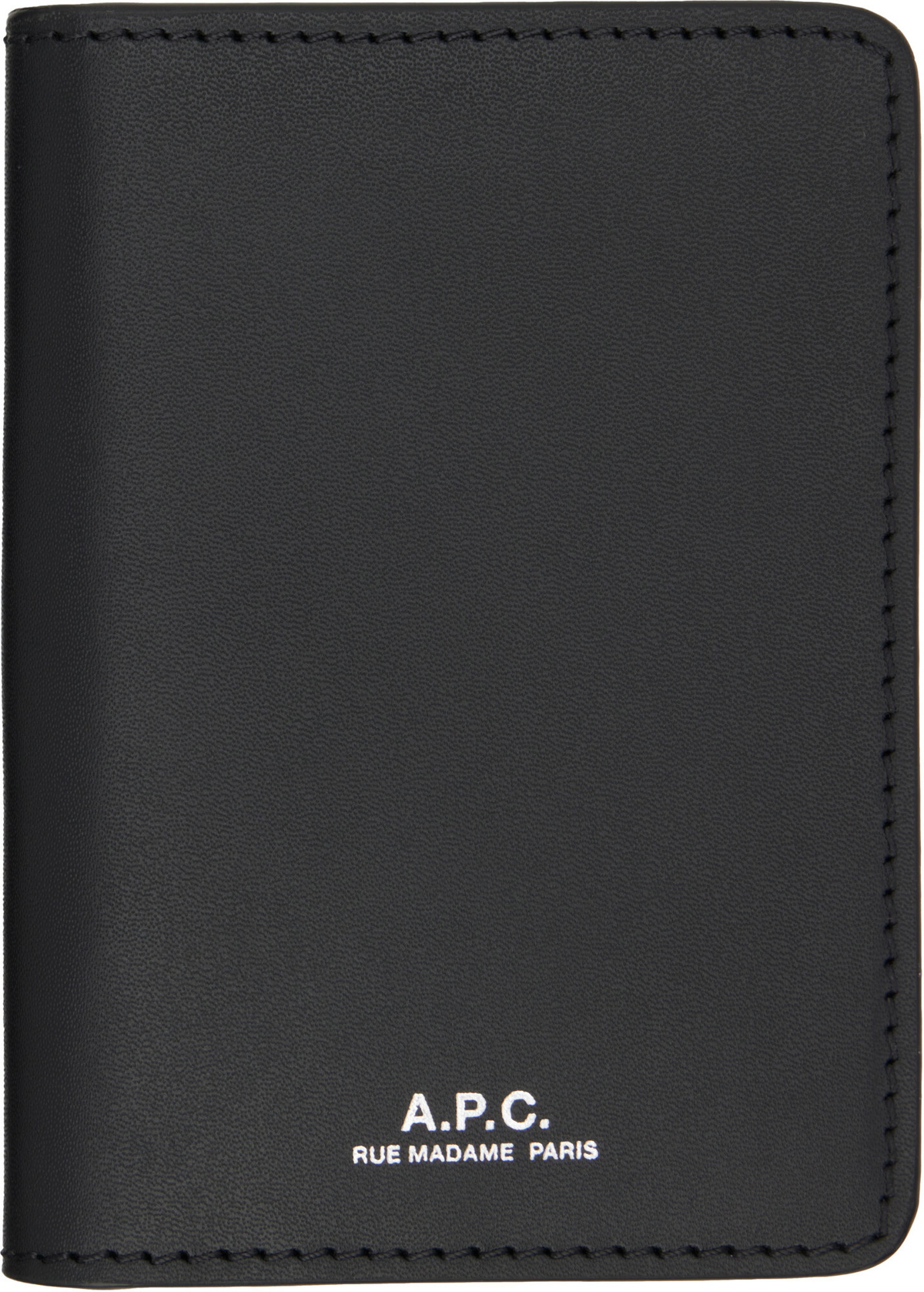 A.P.C. Black Stefan Card Holder
