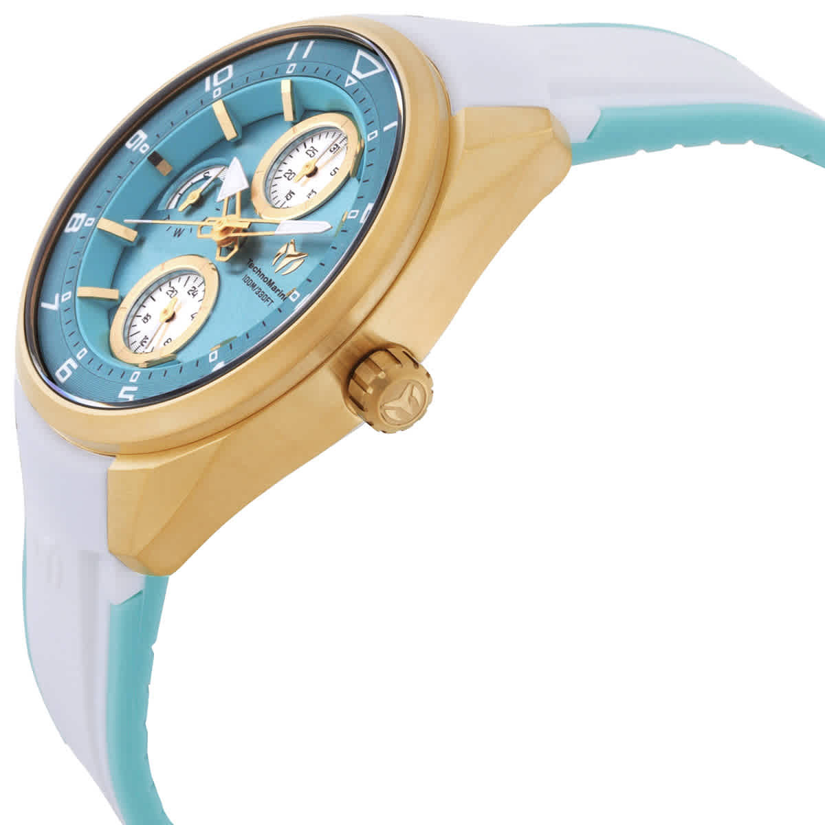 Technomarine Ocean Quartz Green Dial Ladies Watch TM-318112