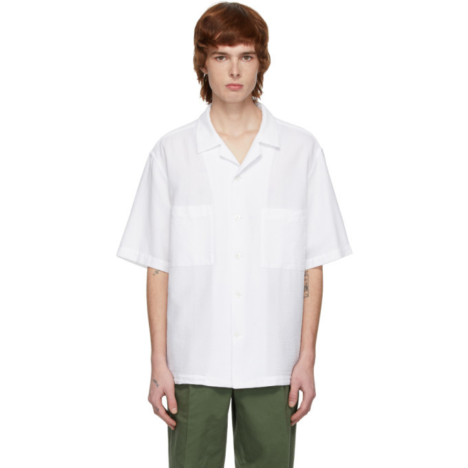 Photo: Barena White Solana Stoco Shirt