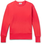 Acne Studios - Fayze Logo-Print Loopback Cotton-Jersey Sweatshirt - Men - Red