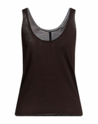 Petar Petrov Womens Top Dark in Brown
