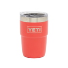 YETI 8oz Rambler Tumbler in Rescue Red 