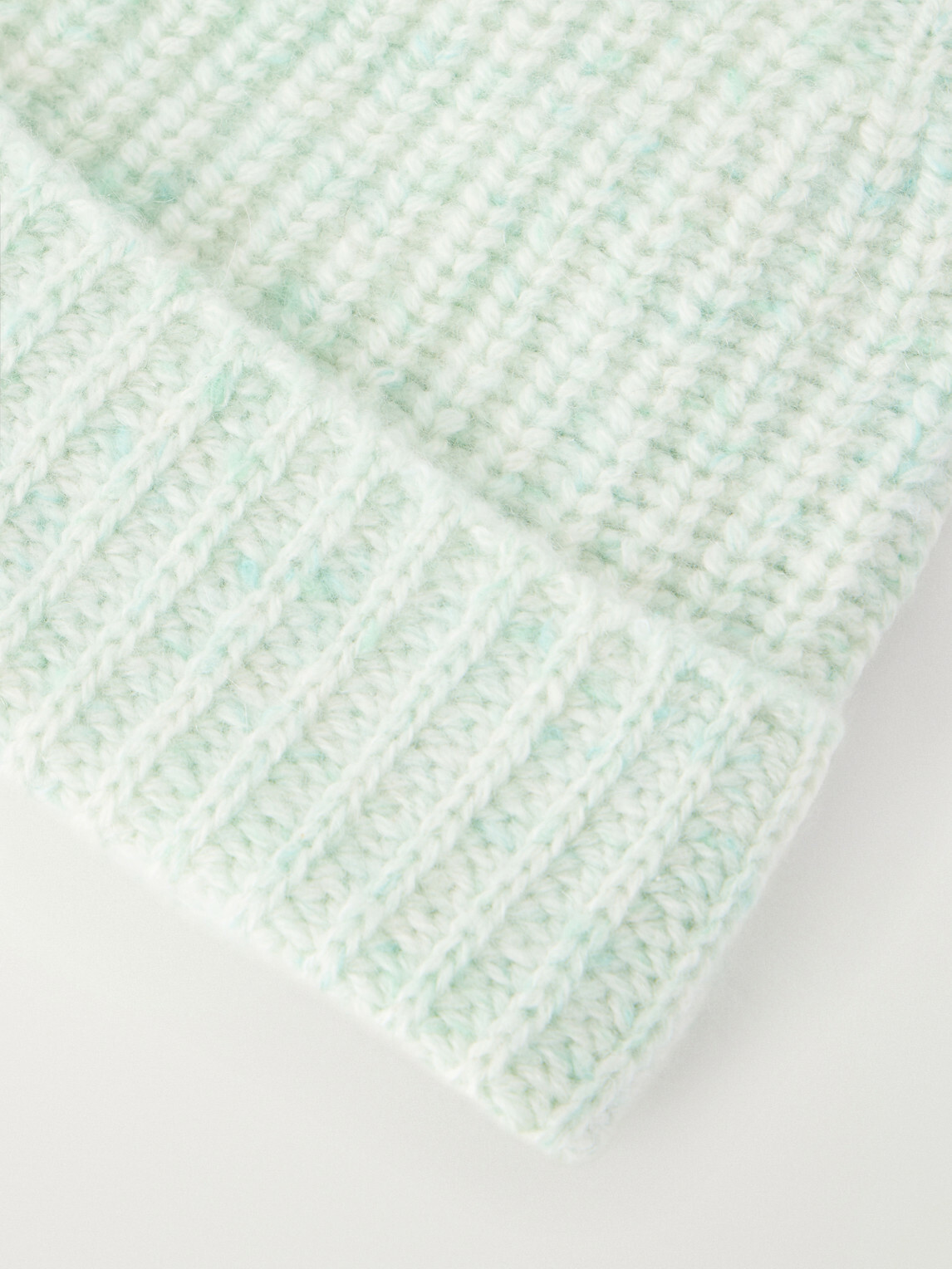 Auralee - Ribbed Cashmere Beanie - Green