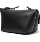 Acne Studios - Mini Logo-Print Leather Messenger Bag - Black