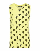 Dolce & gabbana Mens Tank top in Yellow
