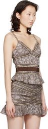 KNWLS Brown Freya Camisole