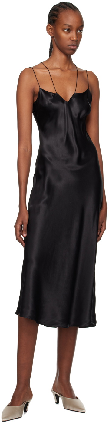 The Garment Black Catania Midi Dress