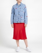 Pieces Womens Denim outerwear in Blue