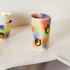 Frizbee Ceramics Beer Cup in Rainbow Pony