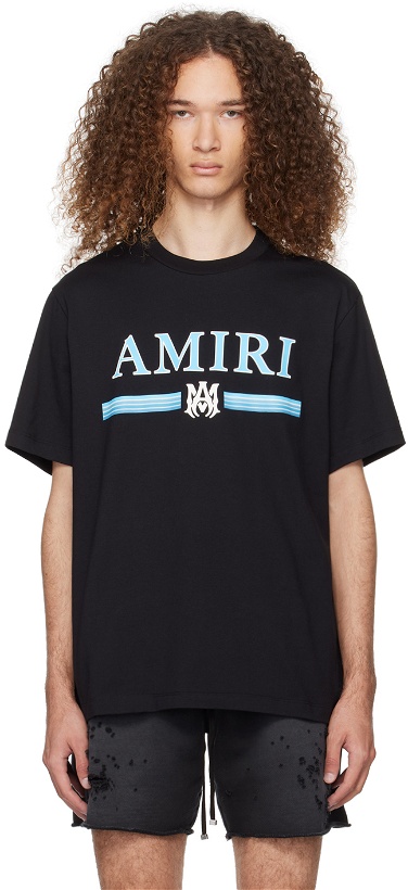 Photo: AMIRI Black MA Bar T-Shirt