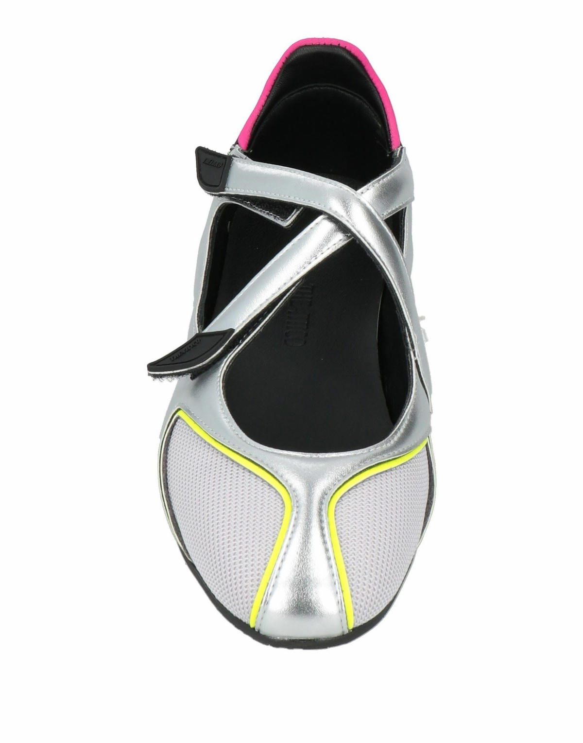 The Attico Womens Ballet flats in Silver