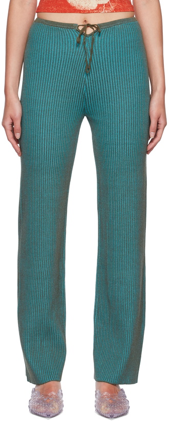 Photo: Paloma Wool Blue Lina Bo Lounge Pants