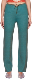 Paloma Wool Blue Lina Bo Lounge Pants