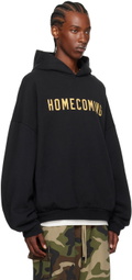 Fear of God ESSENTIALS Black Heavyweight Hoodie