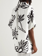 Jacquemus - Moisson Oversized Printed Linen Shirt - White
