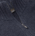 Loro Piana - Baby Cashmere Zip-Up Sweater - Blue