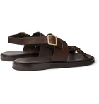 Ermenegildo Zegna - Leather Sandals - Brown