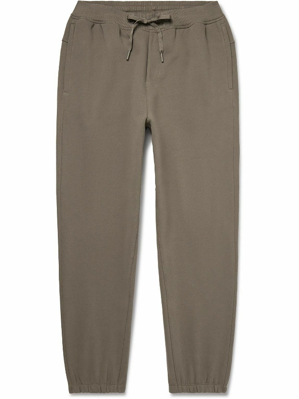 Photo: Lululemon - Steady State Cotton-Blend Jersey Sweatpants - Brown