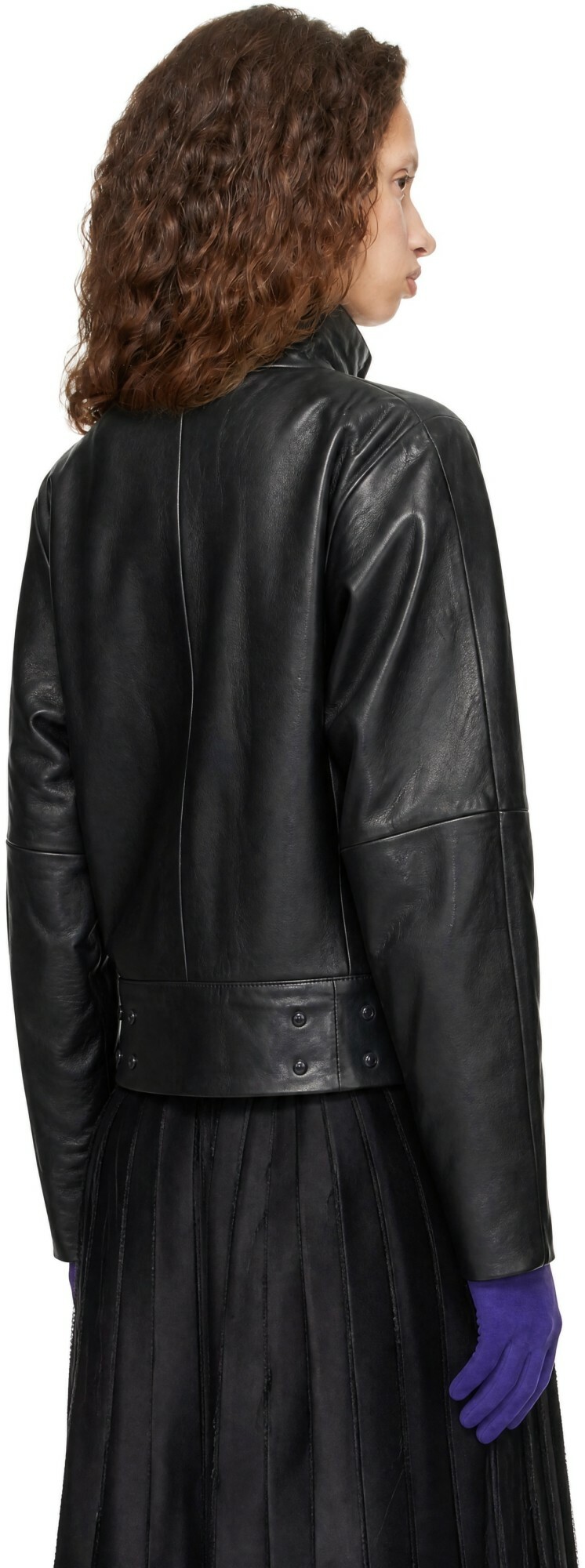 Nicklas Skovgaard Black Felicity Leather Jacket