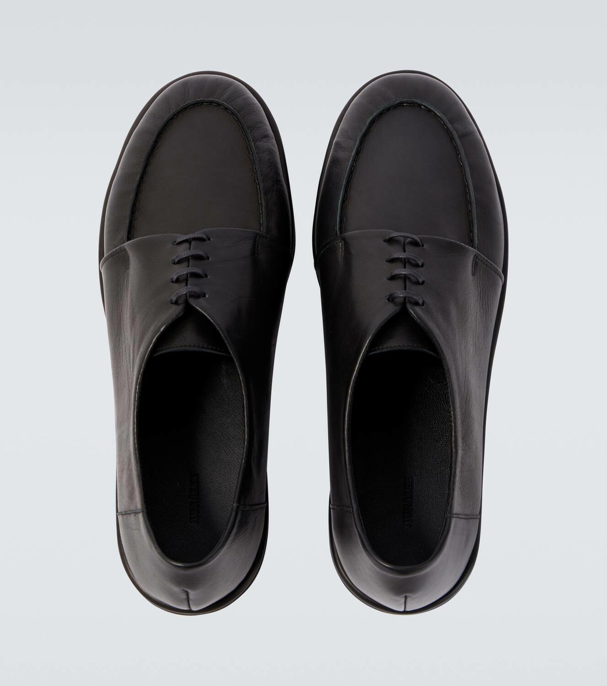 靴 Auralee leather lace-up shoes Auralee Leather lace-up shoes Auralee