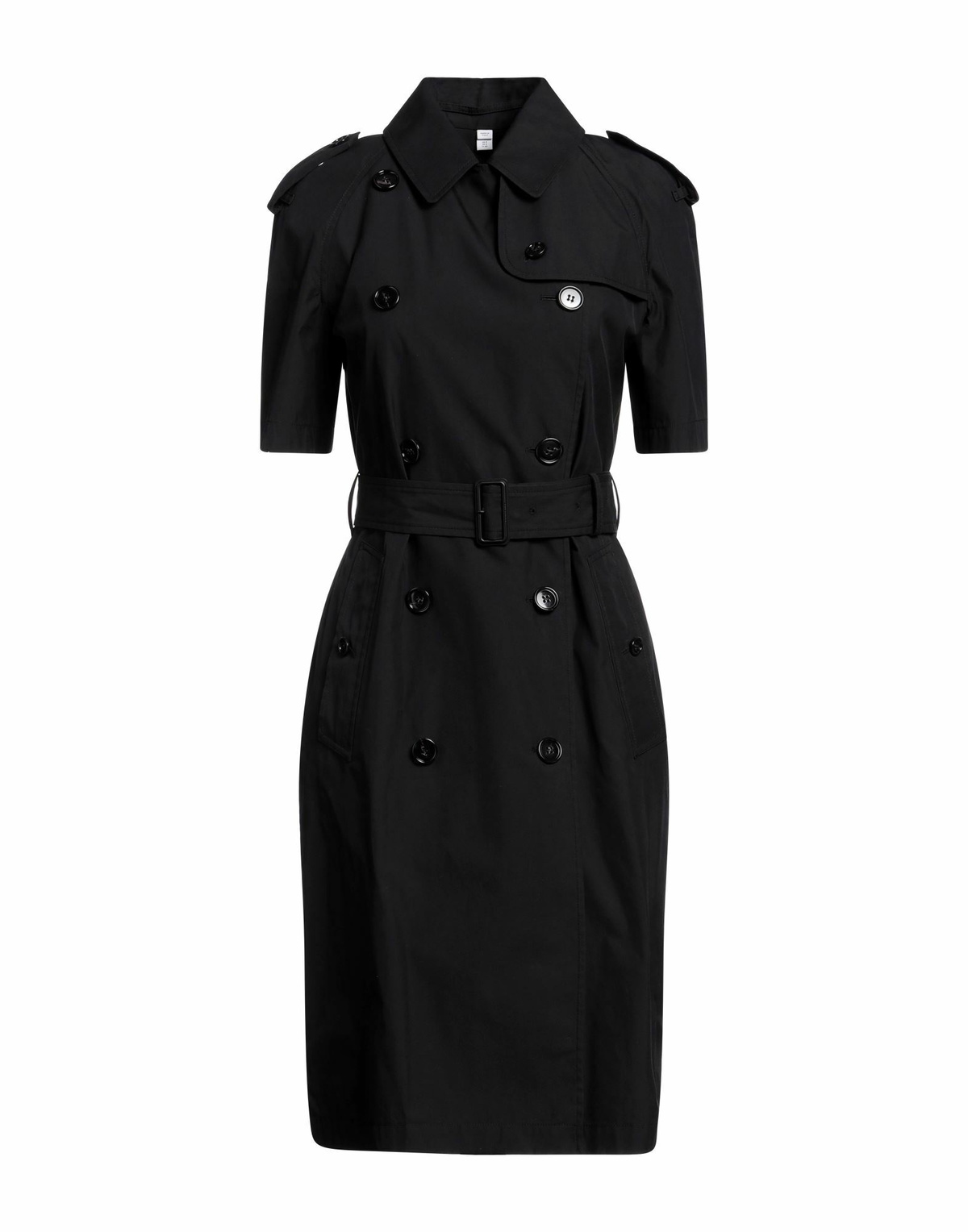 Burberry Womens Overcoat & Trench Coat in Black