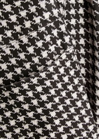 Norma Kamali Printed Stretch-jersey Trousers Black