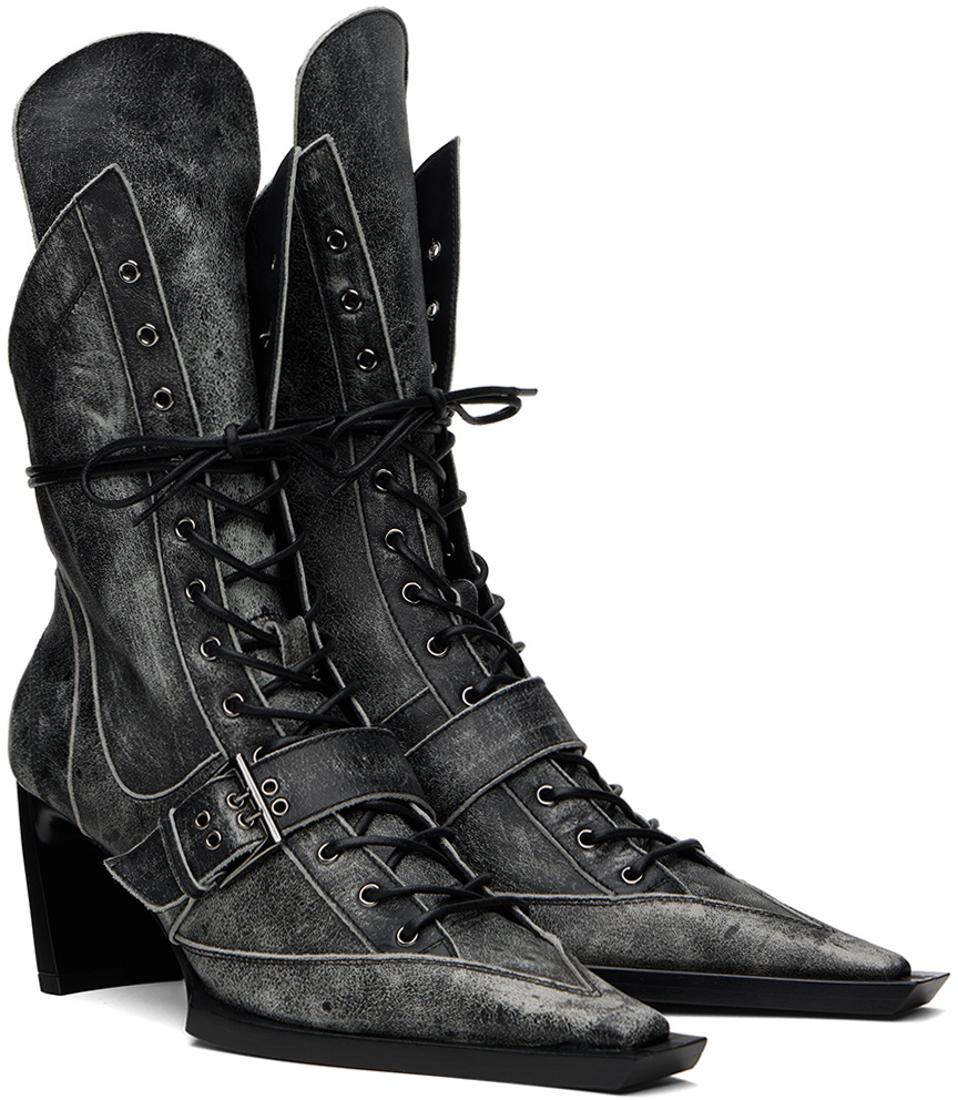 KNWLS Black XSerpent Boots