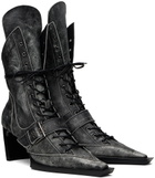 KNWLS Black XSerpent Boots