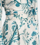 Erdem Floral silk pajama pants
