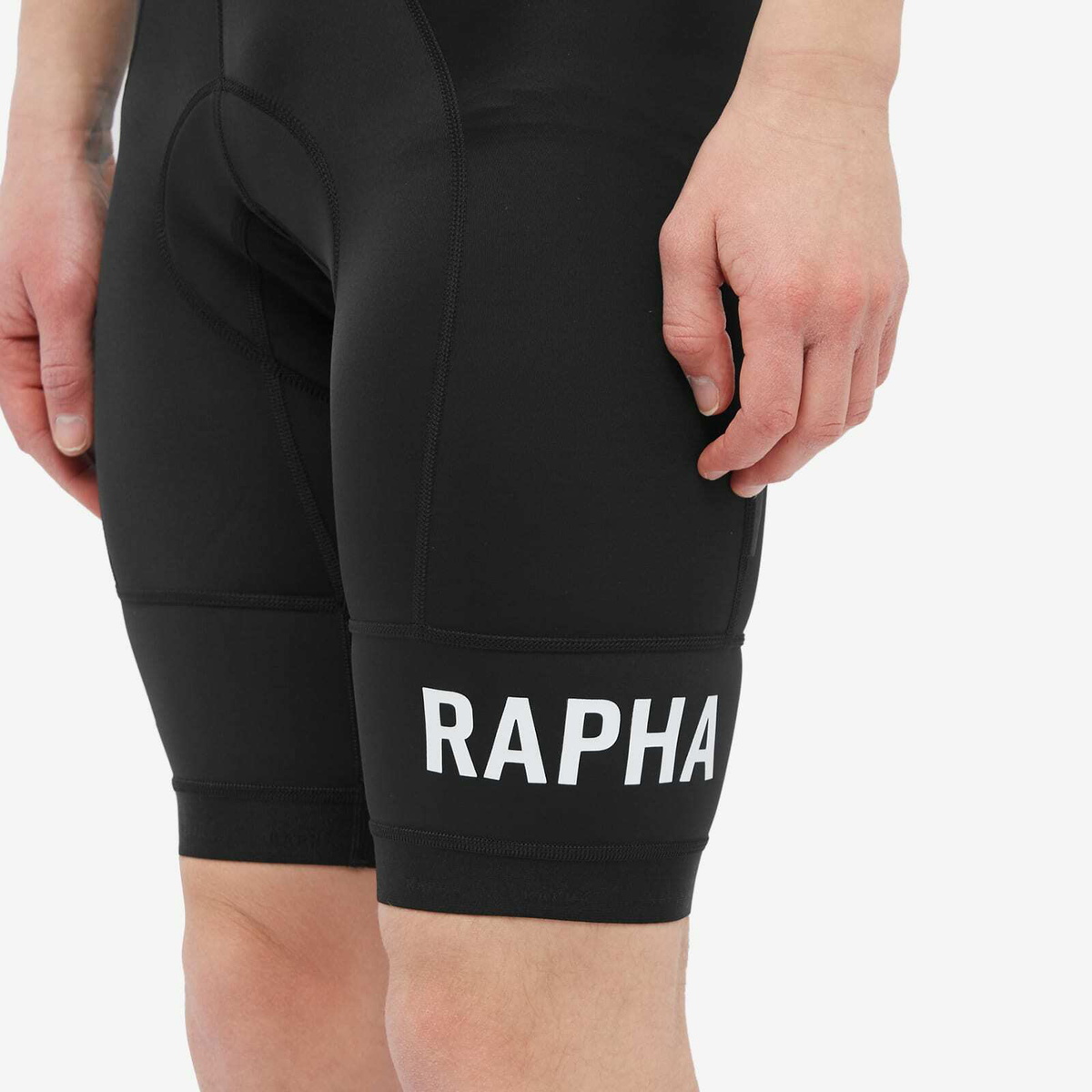 Rapha Men's Pro Team Training Bib Short in Black/White Rapha