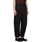 Lemaire Black Twisted Jeans