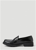 Saint Laurent - Logo Plaque Loafers in Black