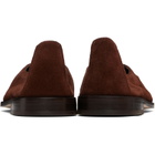 HEREU Brown Juliol W Calf Suede Loafers