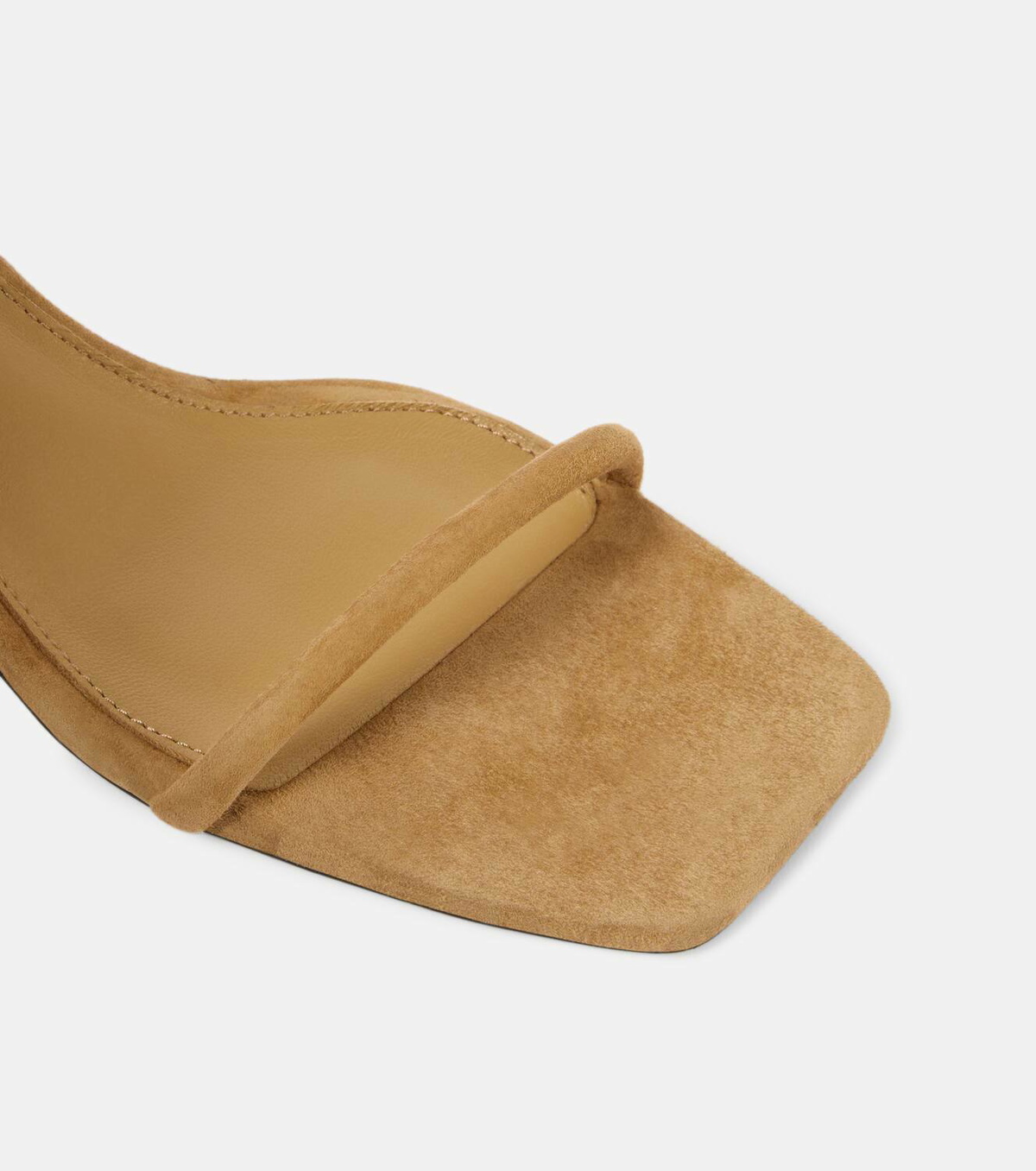 Toteme Minimalist suede sandals Toteme
