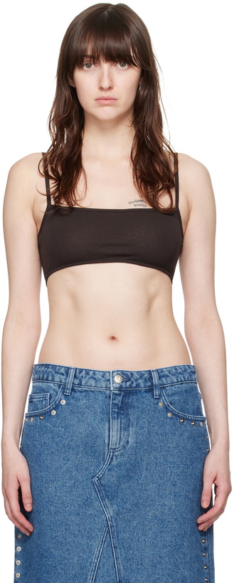 Photo: Paloma Wool Brown Utah Bralette