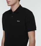 Moncler - Cotton-blend piqué polo shirt