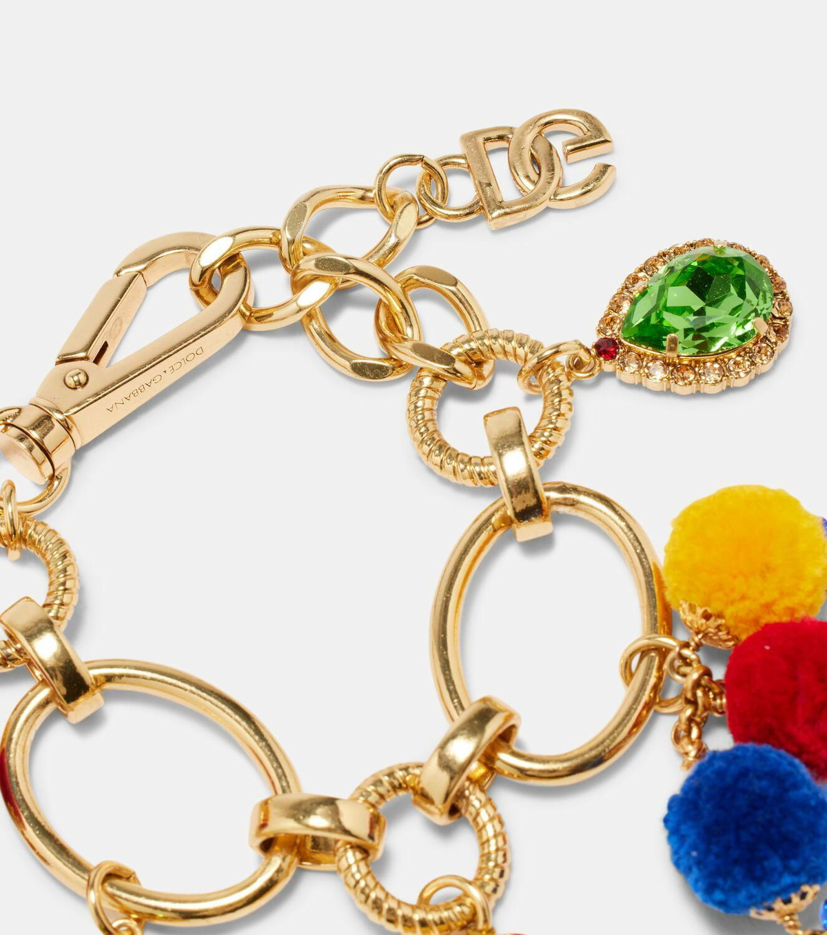 Dolce&Gabbana Embellished chain bracelet