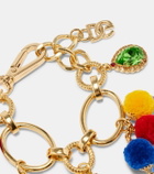 Dolce&Gabbana Embellished chain bracelet