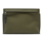 Loewe Green and Grey T Pouch