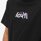 Lo-Fi Men's Wizard Logo T-Shirt in Black